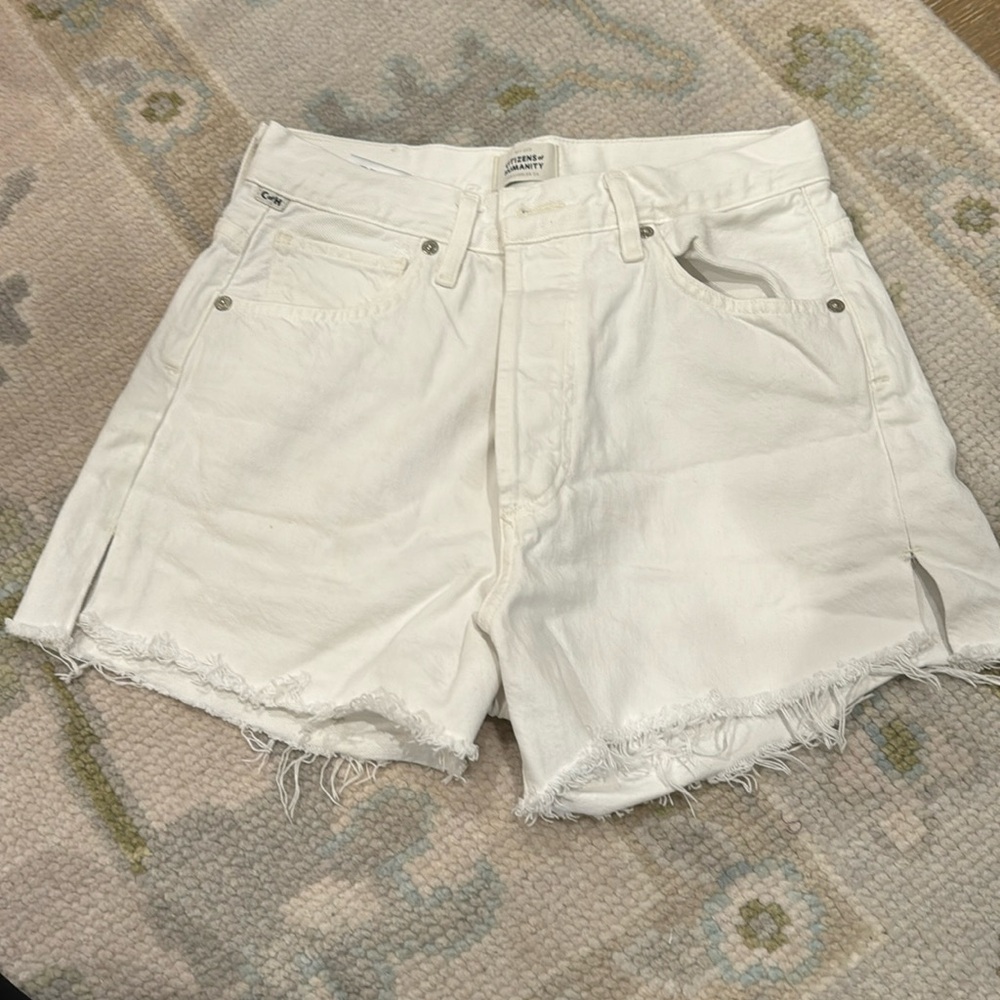 White Citizens of Humanity Marlow shorts